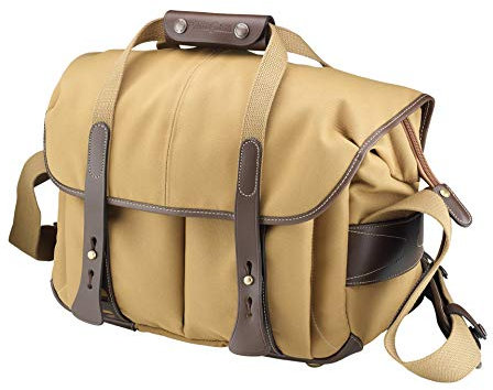 Billingham 307 Khaki FibreNyte Camera Bag with Chocolate Leather Trim