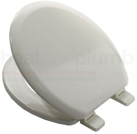 Bemis 5000 PERGAMON Coloured Moulded Wood Toilet Seat and Cover with Adjustable Plastic Hinges