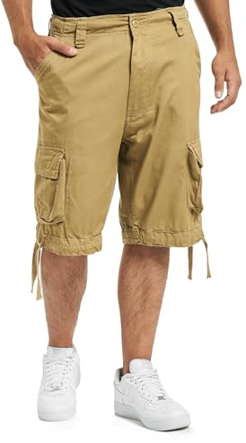 Brandit Savage Vintage Shorts, Color: beige, Size: 4XL