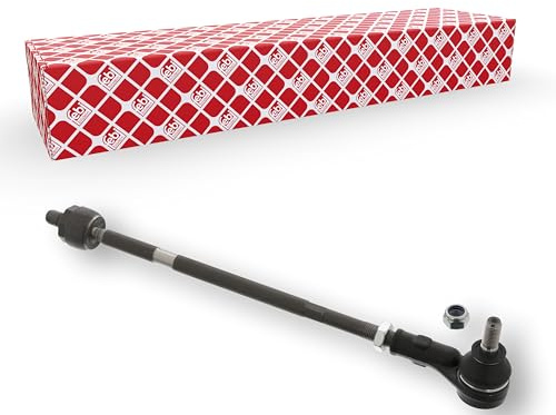 febi bilstein 01163 Spurstange verstellbar, 1 Stück | Kompatibel mit: SEAT CORDOBA, IBIZA II, TOLEDO I, VW GOLF II, JETTA II