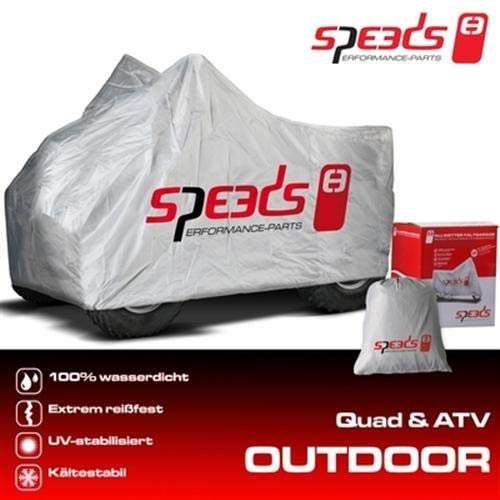 SPEEDS 284x127x120cm XXL Quadgarage, Abdeckplane