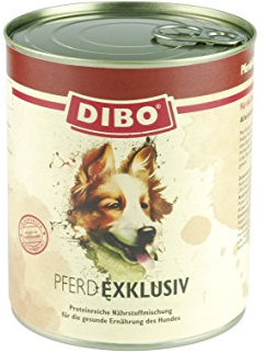 DIBO – EXKLUSIV Pferd, 800g - Dose aus reinem Muskelfleisch – Single Protein, Qualität