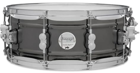 Pacific Drums Concept Series Metall Snare, 14 x 5,5 Black Nickel Over Steel
