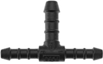 WamSter T Schlauchverbinder T-Stück Pipe Connector 6 mm 6 mm 8 mm Durchmesser