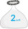 rucomfy Beanbags Top Up Bean Bag Filling - Polystyrene Balls for Beanbag Filler - Easy Bead Transfer for Bean Bags 2-12 Cubic Feet (2 cu ft)