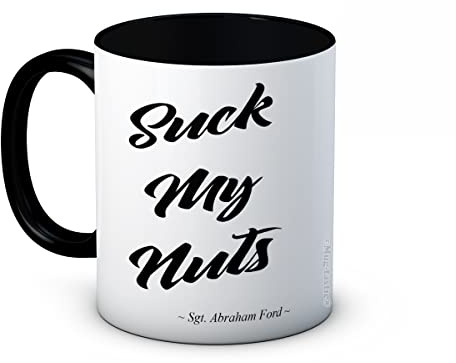 Suck My Nuts - Abraham - The Walking Dead - Ceramic Coffee Mug