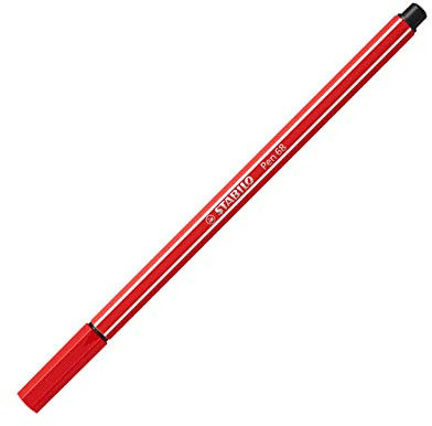 STABILO - Premium-Filzstift - Pen 68 - Einzelstift - carmin