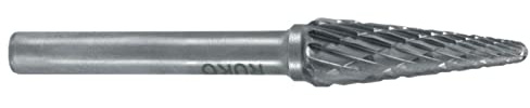 RUKO 116236 - Fresas metal duro forma - KEL Cono redondo (12 x 77 mm)