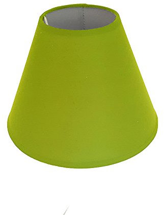 9 Coolie Ceiling Table Lamp Shade Black Cream Lt Blue Lt Green Navy Peach Red - Main Colour: Lime Green