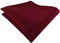 TigerTie Satin Einstecktuch in bordeaux einfarbig Uni - Tuch Polyester - Größe 26 x 26 cm