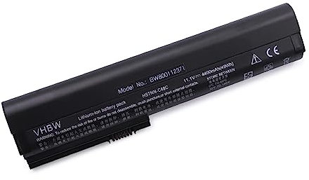 vhbw 1x Akku kompatibel mit HP EliteBook 2560p, 2570p Notebook (4400 mAh, 11,1 V, Li-Ion)