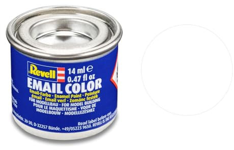Revell 14ml Email Color Enamel Paint (White Mat Finish)