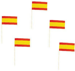 PARTY DISCOUNT ® Party-Picker Spanien 50 Stück
