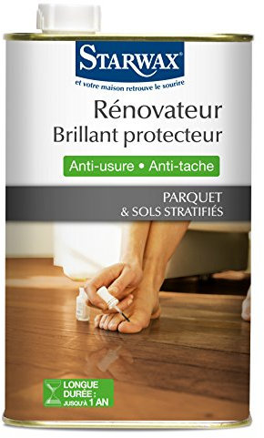 Rénovateur brillant protecteur parquet & sols stratifiés, Starwax