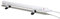 Hylite HHT210 Tubular Heater with Built-In Thermostat 120W Slimline 1m Long - White