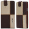 numia HTC One Mini 2 Hülle, Handyhülle Handy Schutzhülle [Handytasche mit Standfunktion und Kartenfach] Pu Leder Tasche fürHTC One Mini 2 Case Cover [Braun-Beige]