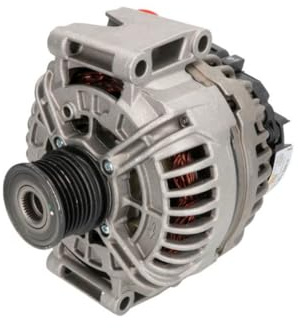 BOSCH 0 986 046 320 Lichtmaschine 200A Generator LiMa 14V Alternator Drehrichtung im Uhrzeigersinn mit Freilaufriemenscheibe Kompatibel mit MERCEDES-BENZ SPRINTER 3,5-t Kasten 906 4632 A0131541002