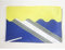 AZ FLAG - Drapeau Aube - 45x30 cm - Pavillon Département Français - Champagne-Ardenne 100% Polyester Avec Deux Cordelettes - 20g