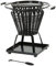 Signa Round Fire Pit with Removable BBQ Grill Plate