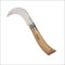 Opinel Couteau Serpette Fermante Nature N° 10 - Manche Hetre 12 cm