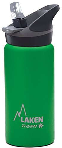 Laken Jannu Botella Térmica Acero Inoxidable 18/8 y Doble Pared de Vacío, Unisex adulto, Verde, 500 ml