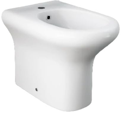 BIDET FILO MURO ORIENT NINFEA Sanitari Ceramica RAK Erogazione rubinetto