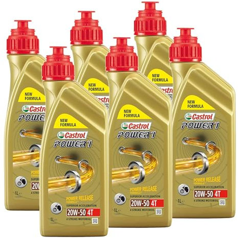 CASTROL 6x 1 L Power 1 4T 20W-50