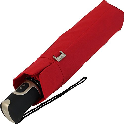 Doppler Taschenschirm Magic Carbonsteel stabil sturmfest Auf-Zu Automatik - rot