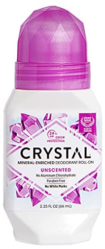 Crystal Body Deodorant Roll-On-2.25 oz, 2 pack by Crystal