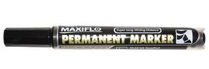 Pentel 737785 Permanentmarker Maxiflo Keilspitze, schwarz