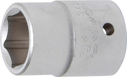 BGS 3424 | Steckschlüssel-Einsatz Sechskant | 20 mm (3/4) | SW 24 mm