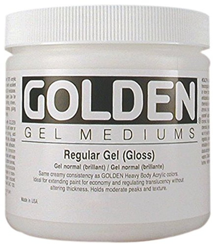 GOLDEN Acryl Med 32 Oz Regular Gel Gloss