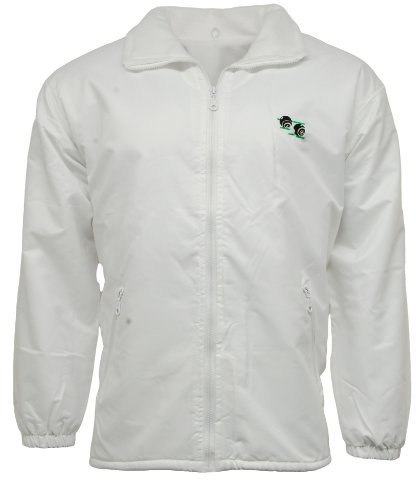 Bowls Lawn Bowling Fleece Lined Waterproof Hood Jacket With Logo