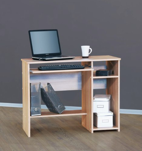 Möbeldesign Team 2000 GmbH Schülerschreibtisch - Computertisch - PC-Tisch Sonoma Eiche 8048