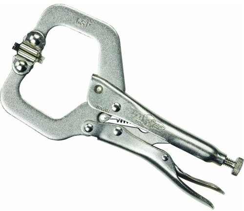 Irwin Visegrip 6Sp Locking C Clamp 6In - Swivel Pad