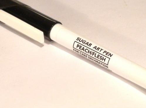 Sugarflair Edible Food Colouring Colour Pens 4 Cake Decorating - PEACH FLESH