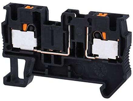 PHOENIX CONTACT PT 4-FSI/F Sicherungsreihenklemme, Schwarz, Push-in-Anschluss, 0,2 mm²- 6 mm² Querschnitt, 10 A, 400 V, 50 Stück