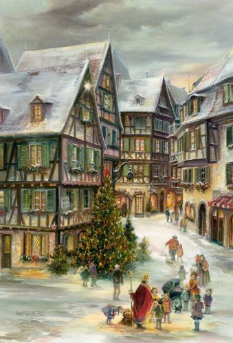 Adventskalender - Colmar, Rue de Marchands