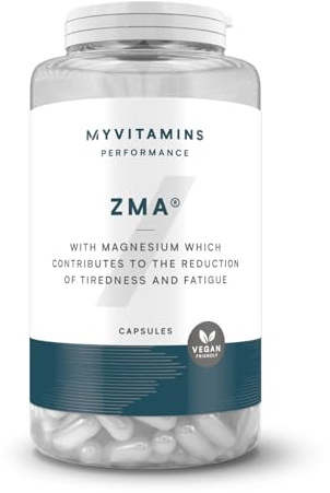 Myprotein ZMA Capsules – Zinc, Magnesium & Vitamin B6 – Supports Muscle Recovery, Immune Health & Sleep – Vegan‑Friendly (90 Count (Pack of 1))