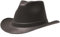Occunomix VCB200-06 Vulcan Cowboy Style Hard Hat mit Ratschenfederung, schwarz