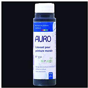 AURO Vollton- und Abtönfarbe - Erd-Schwarz - 0,25L