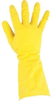 Jantex CD793-M All Purpose Gloves, Medium, 7.5-8, Yellow
