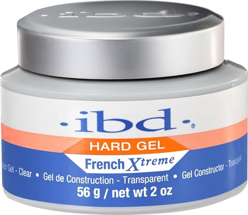 IBD Hard Gel – UV French Xtreme Clear, 1er Pack (1 x 56 g)