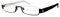 I NEED YOU ANNA New - Stilvolle qualitativ hochwertige Lesebrille in Schwarz 1.5 Dioptrien für Damen & Herren - Leichtes, modernes Design inklusive Hartschalen-Etui – Nylorhalbbrille mit Acetatbügel