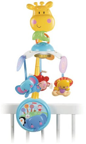 Fisher-Price - Móvil Jirafa Musical (Mattel W9913)