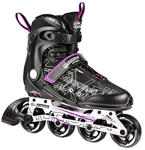 HUDORA Inliner Inline-Skates RX-23 - Gr. 46, schwarz/lila - 29046