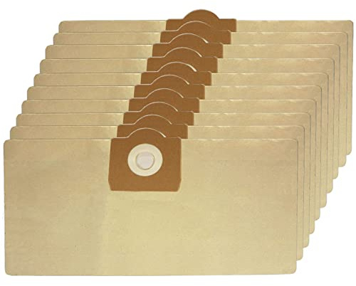Spares2go Dust Bags for B&Q Performance Power PP20 20L Wet & Dry Vacuum Cleaner (Pack of 10)