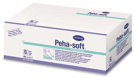 Guante Latex S/Polvo T/Xs Peha-Soft 100U