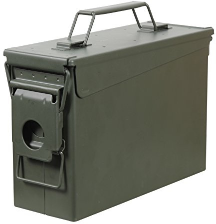 Fortress 30 Caliber Metal Ammo Can, 30 Cal