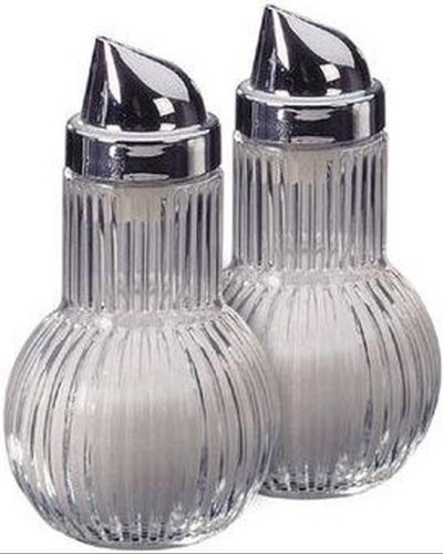 FACKELMANN Rubin Zuckerdosierer, Glas, Silber, 56.2 x 60.1 x 32.6 cm, 2-Einheiten